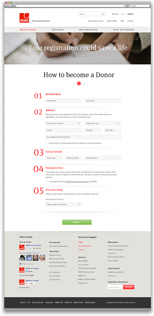 Dkms Form