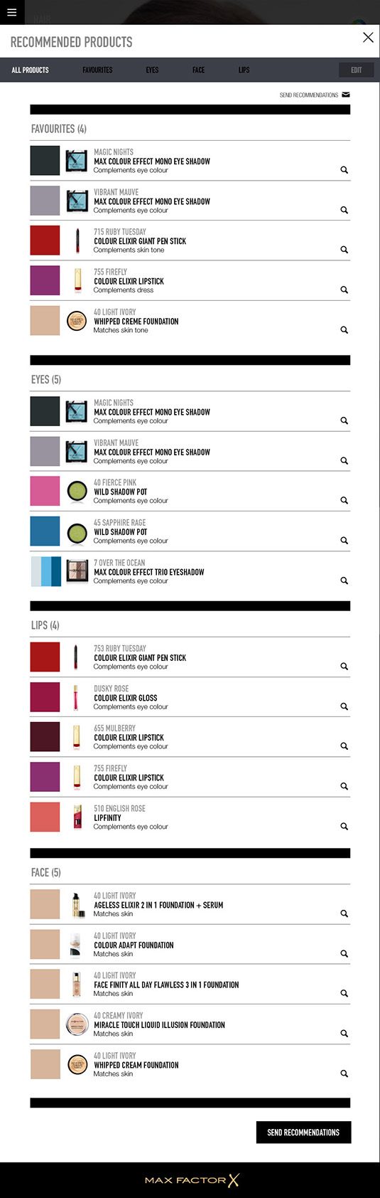 Perfect Color Products
