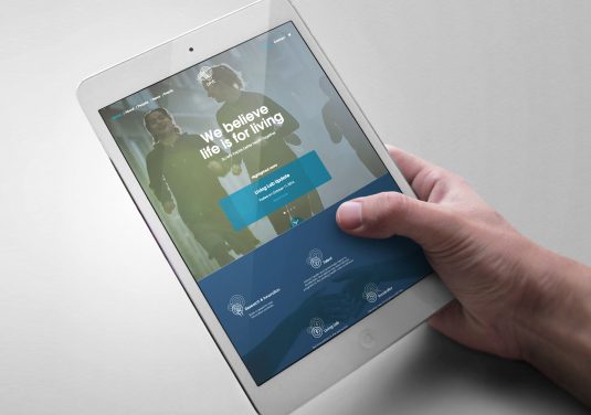 Ahti Website Ipad